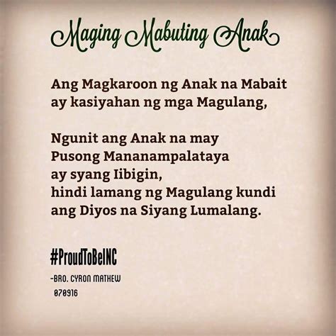 Mabuting Anak. Mga Paraan para Maging Mabuting Anak sa.